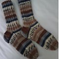 Asiakaskuva Viking lanka Raggen 150g - Sininen/ruskea/luonnollinen (719)