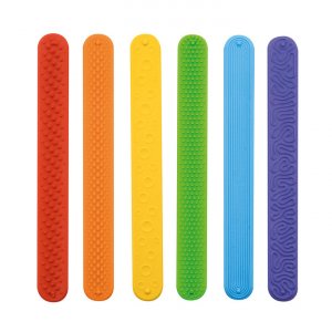 Silikoniset kosketusliuskat 21 cm - 6 kpl