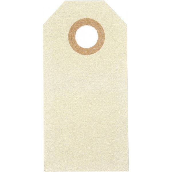 Manila tussit - kerma - 3 x 6 cm - 30 kpl Manila tussit - kerma - 3 x 6 cm - 30 kpl