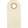 Manila tussit - kerma - 3 x 6 cm - 30 kpl
