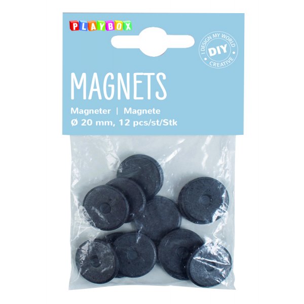 Magneetit � 20 mm - 12 kpl