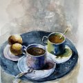 Asiakaskuva Vesiv�rilohko oik. - A3, 297 x 420 mm