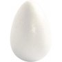 Frigolit munat - Valkoinen - K12 cm - 5 kpl