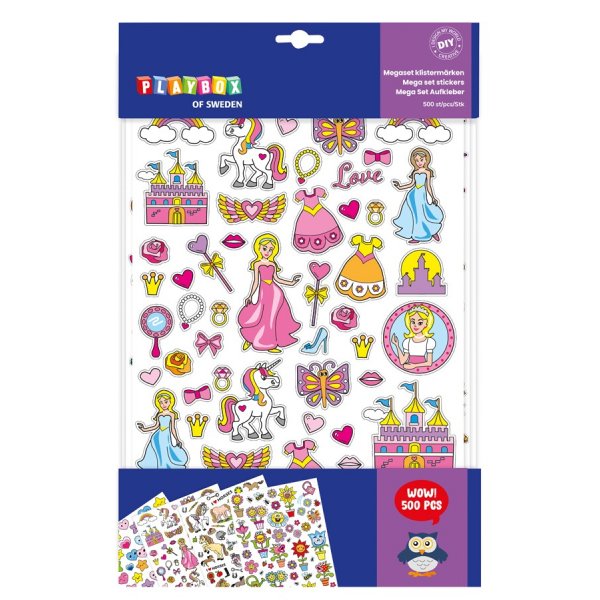 Tarrat Princesses Megaset - 500 kpl
