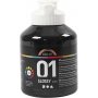 Koulumaali - Akryyli - musta - kiiltv - 500 ml