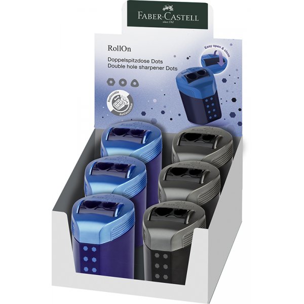 Kynnteroitin - Faber-Castell - Kaksinkertainen kynnteroitin - Pisteet