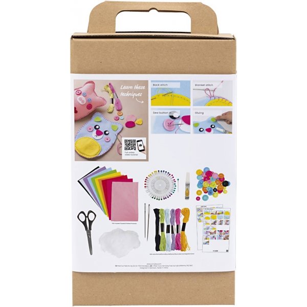 Aloita DIY Kit Ompelu - Nallekarhut