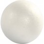 Styroksipallot - valkoinen - 14 -8 cm