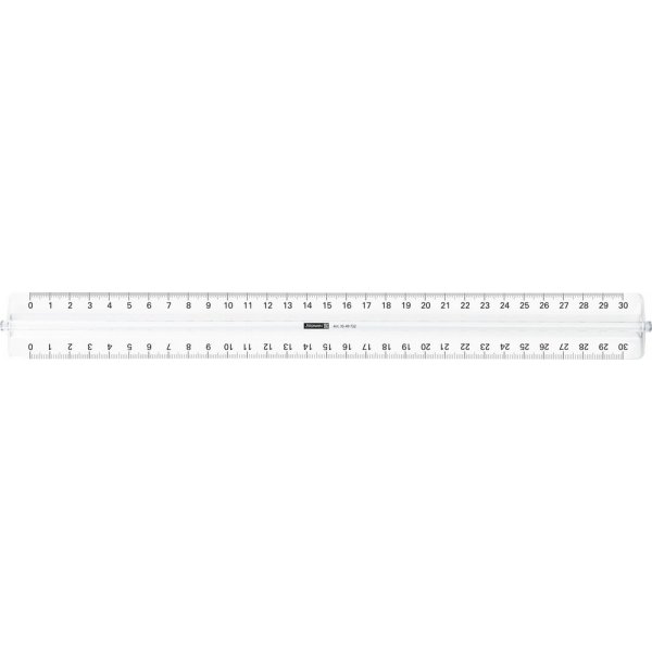 Viivain kahvalla 30 cm