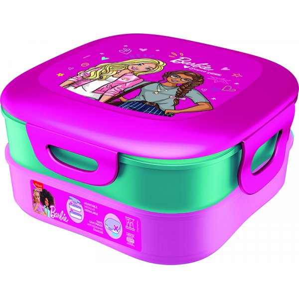 Lunchbox - Maped - 2 konttia Barbie
