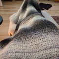 Asiakaskuva Viking lanka Ruudullinen lanka 350g - musta/harmaa (712)