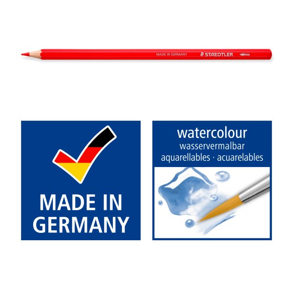 Vesivärikynät Staedtler 146 10C 12 väriä - Metallikotelo Vesivärikynät Staedtler 146 10C 12 väriä - Metallikotelo