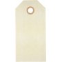 Manila tussit - kerma - 5 x 10 cm - 1000 kpl