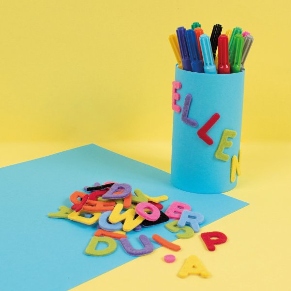 Huopakirjaimet - itseliimautuva - 500 kpl Huopakirjaimet - itseliimautuva - 500 kpl