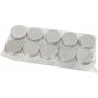 Muovipurkki kannella - 50 ml - 10 kpl