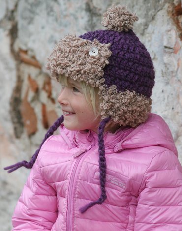 Neulekuvio - Hattu ja lenkkihuivi