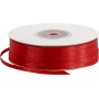 Satiininauha - punainen - B3 mm - 100 m