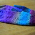 Asiakaskuva Viking lanka Nordlys 100g - turkoosi/harmaa/violetti (964)