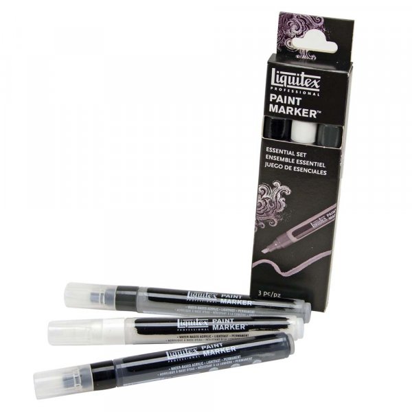 Vrimerkkisetti Liquitex Essential - 3 vri