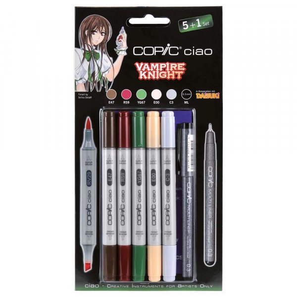 Copic Ciao 5+1 - Vampire Knight