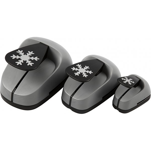 Layer-on-layer-lvistys - Snowflake - 3 kpl