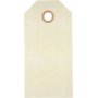 Manila tussit - kerma - 5 x 10 cm - 1000 kpl