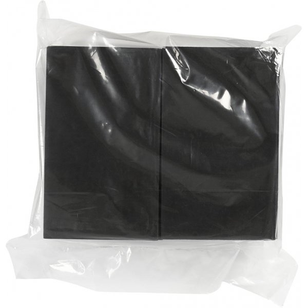 String Art lautaset - musta - 16 kpl