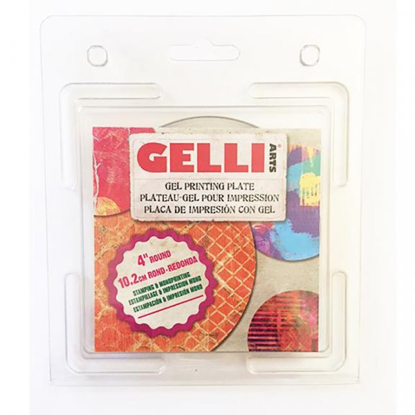 Painolevy - Gelli Arts - Pyre 10cm