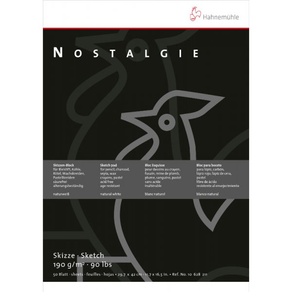 Piirustuslehti Hahnemhle Sketch Nostalgie 190g