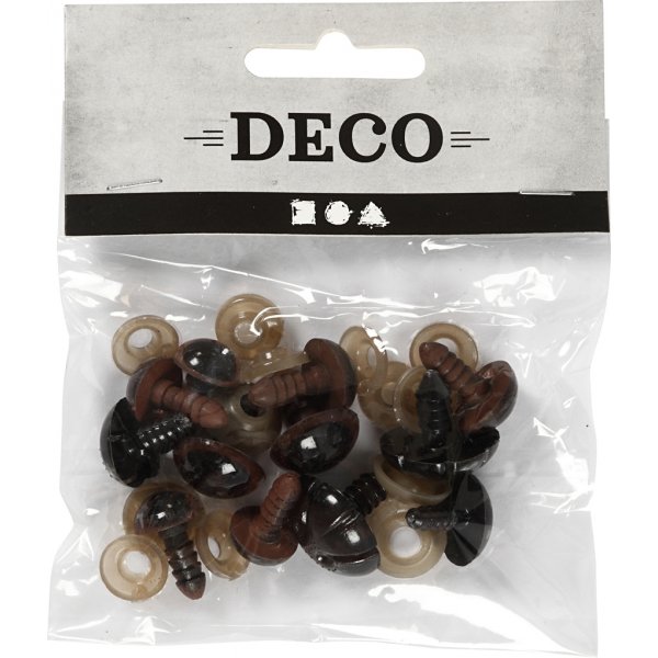 Nallesilmät ja nallekarhut - 12 kpl Nallesilmät ja nallekarhut - 12 kpl