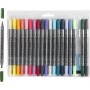 Tekstiilimerkit - tydentvt vrit - 20 kpl