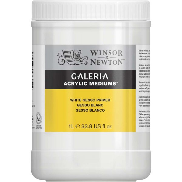 Akryyli Medium W&N Galeria - Valkoinen Akryyli Gesso