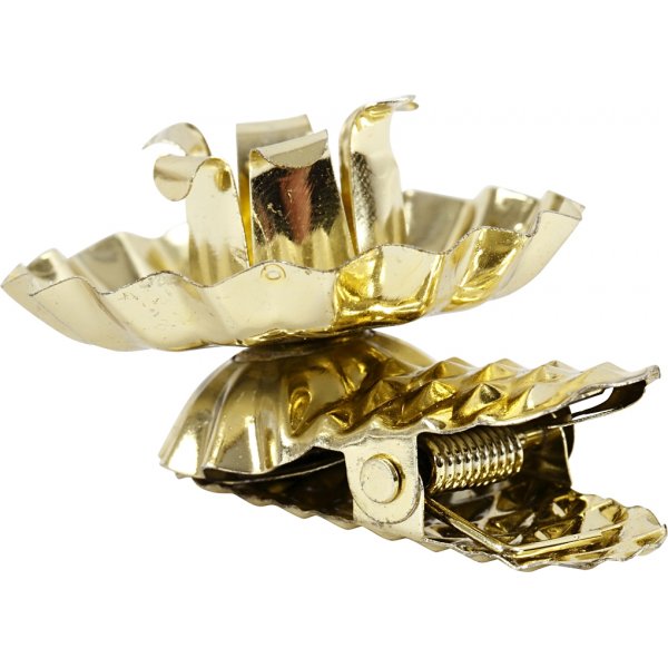 Valoklipsi - kullattu - 40 mm - 8 kpl