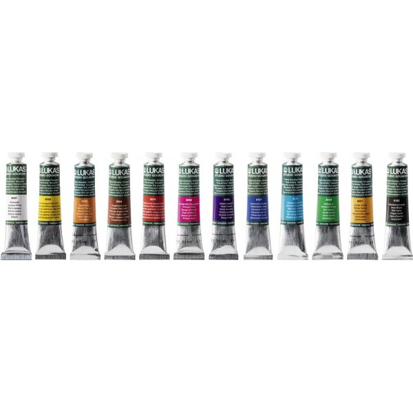 Tempera vriputket 20 ml x 12