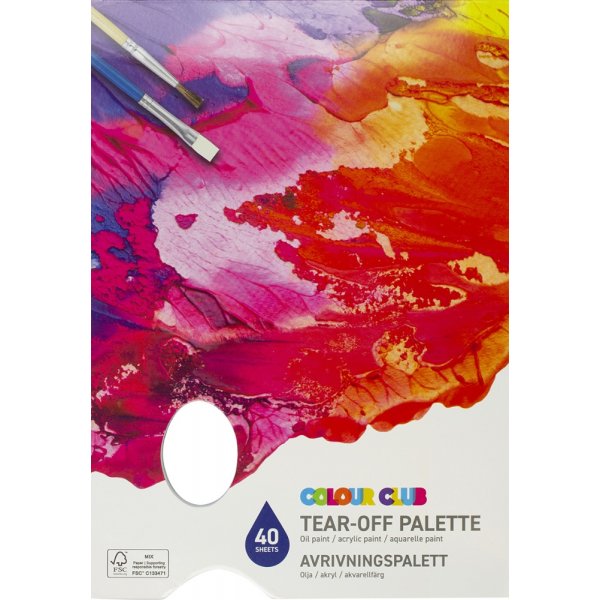 Color Club Tear-off paletti Fsc A4