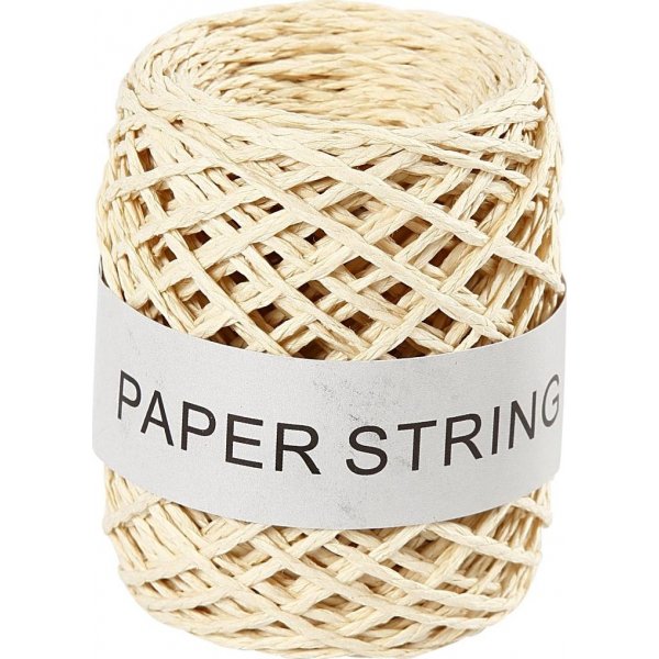 Paperinauha - luonnollinen - 50 m