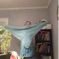 Asiakaskuva DROPS Harjattu Alpaca Silk lanka - 25g - Vaalea merenvihre� (15)