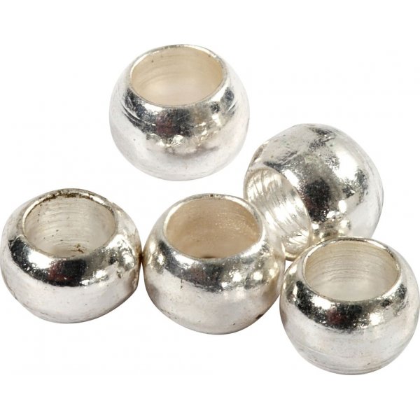 Johdinkiristimet - 2 mm - Hopeoitu - 100 kpl