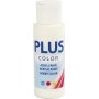 Plus Color Hobby maali - luonnonvalkoinen - 60 ml