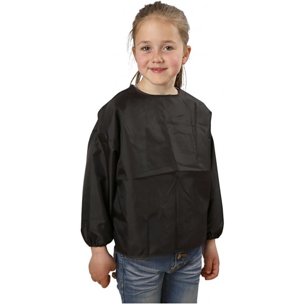 Maalarin esiliina - musta - 4-6 vuotta