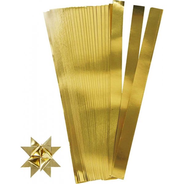 Thtinauhat - kulta - 6,5 cm - 100 nauhaa