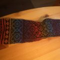 Asiakaskuva Viking lanka Nordlys 100g - Sininen/ruoste/punainen (949)