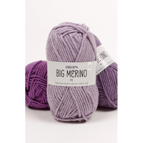Drops Big Merino -lankaa - 50g (n. 20 eri vrivaihtoehtoa)