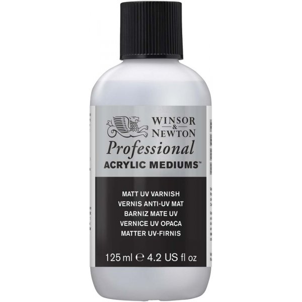 Akryyli medium W&N Professional - UV-Fernissa Matt