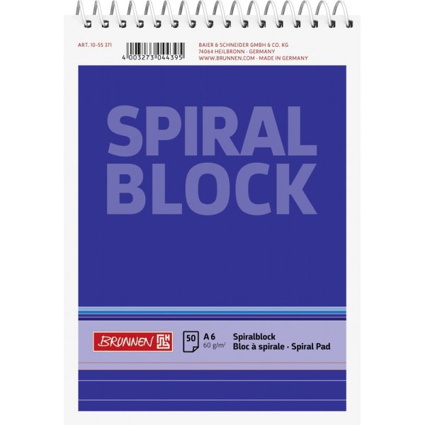Spiraalivihko - A6 (50 sivua)