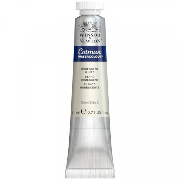 Akvarellimaali - Cotman - 21ml - Irisoiva valkoinen