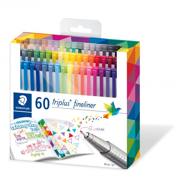 Fineliners Triplus - 60 kyn