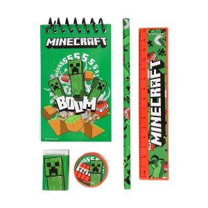 Minecraft-kirjoitussetti - 5 osaa