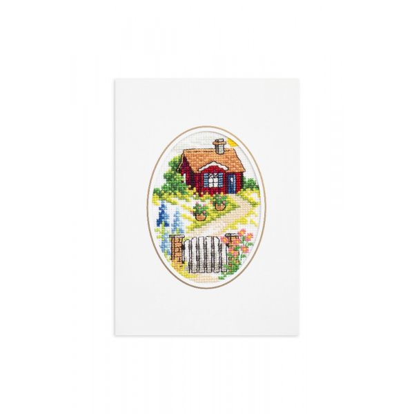 Kirjontasarja Card - Summer 3 kpl