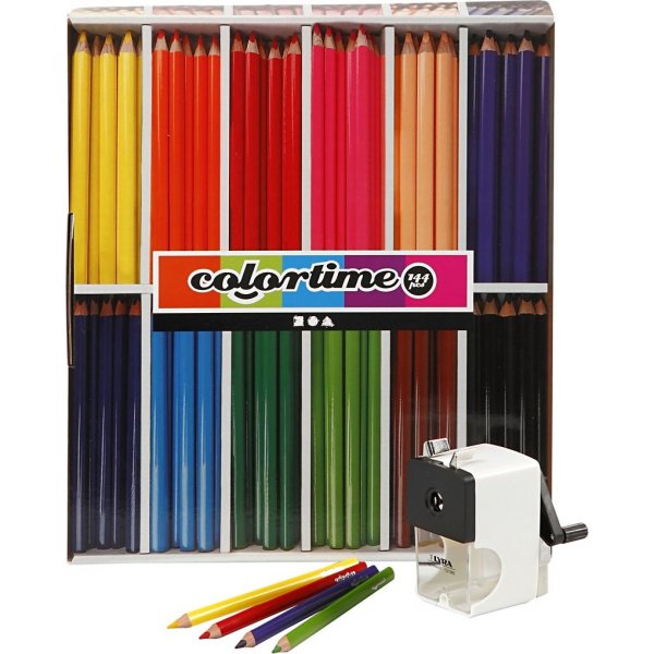 Colortime Vrikynt + kynteroitin - sekavrej 12 x 12 kpl